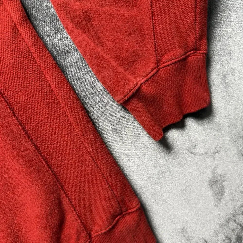 IZOD Sweatshirt Mens XLT Red Fleece Embroidered Logo Pullover Big & Tall